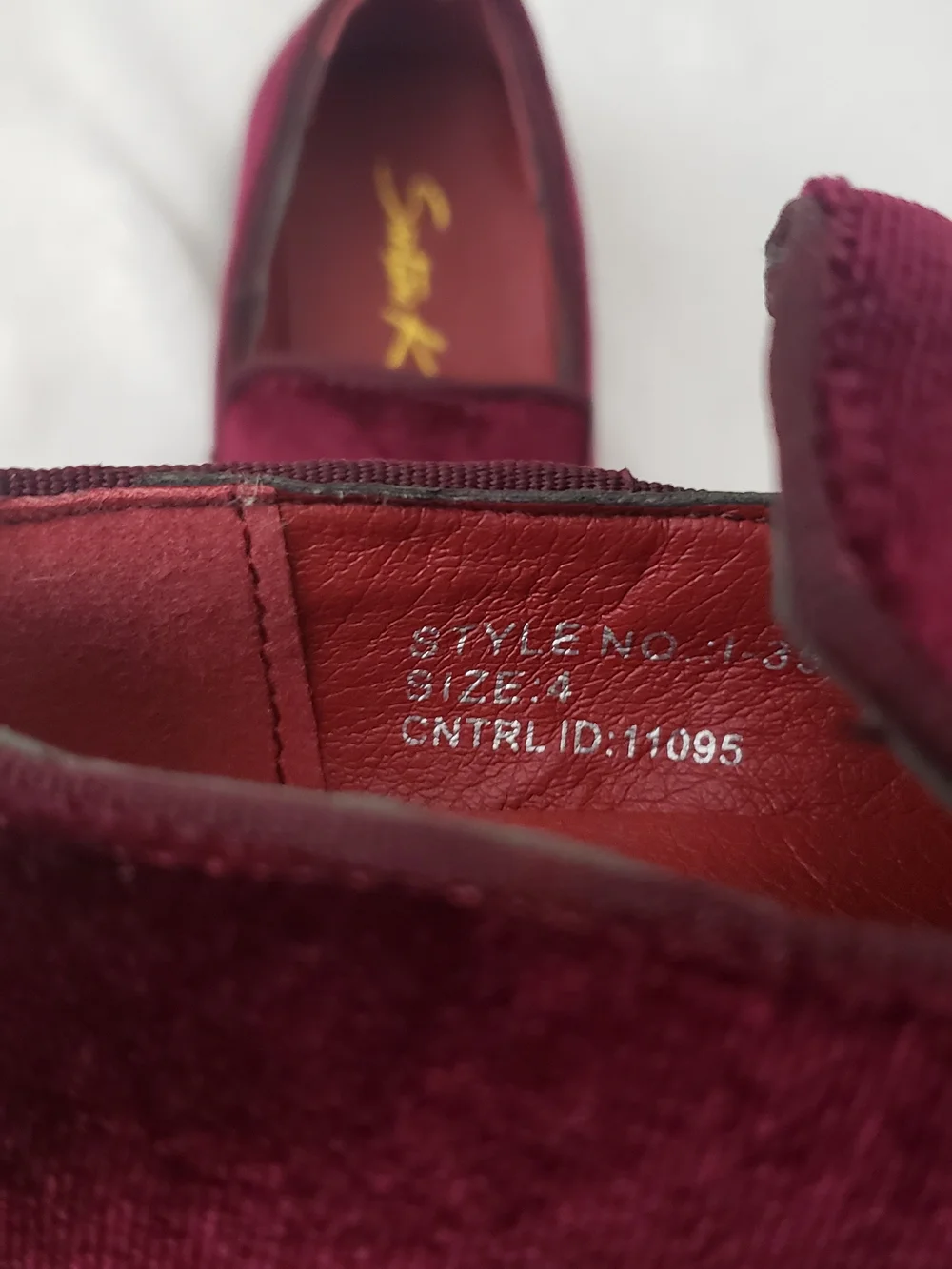 Santino Kids soft burgundy